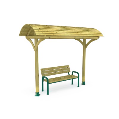 10 PB Circular Roofed Pergola 